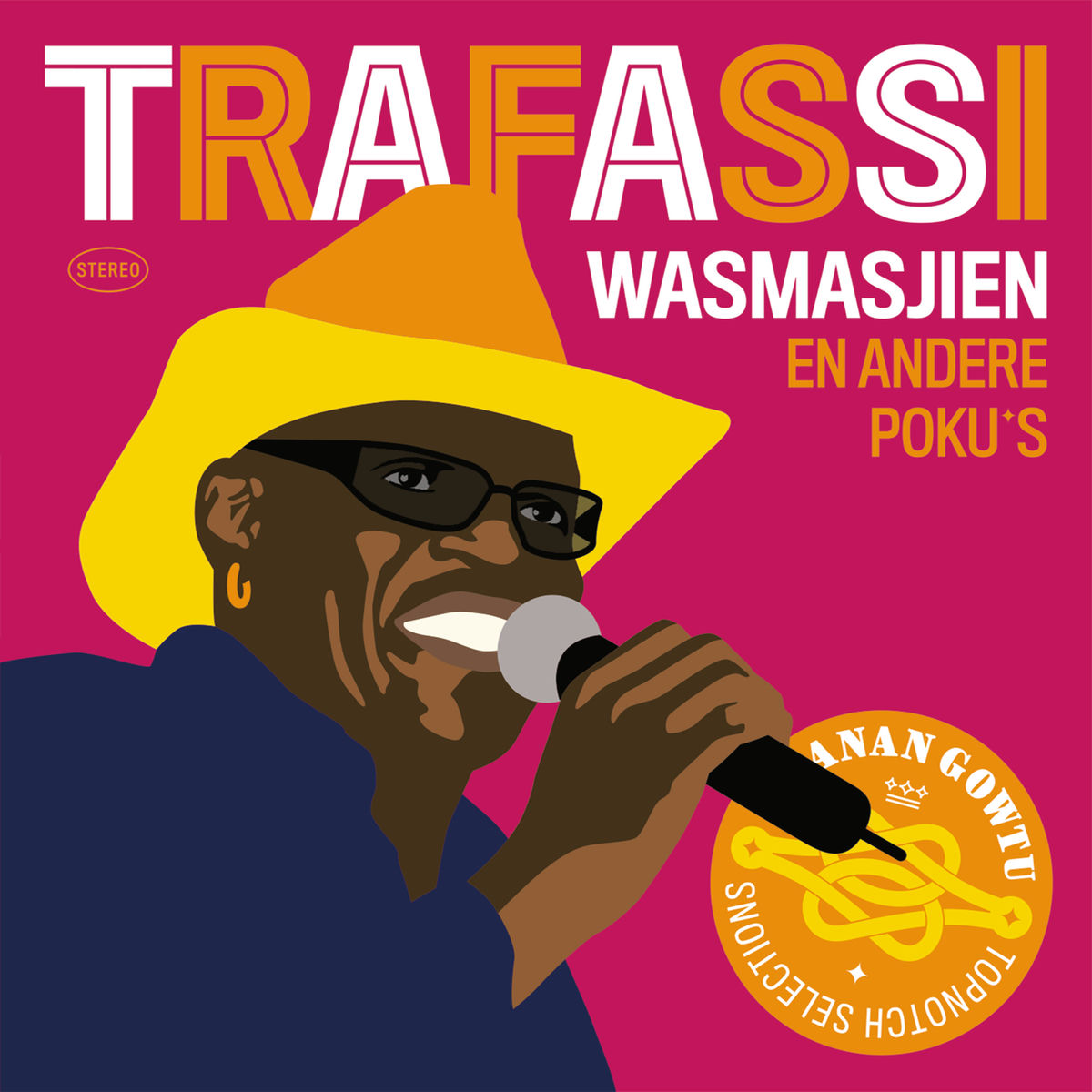 Cover van Wasmasjien van Trafassi op Sranan poku